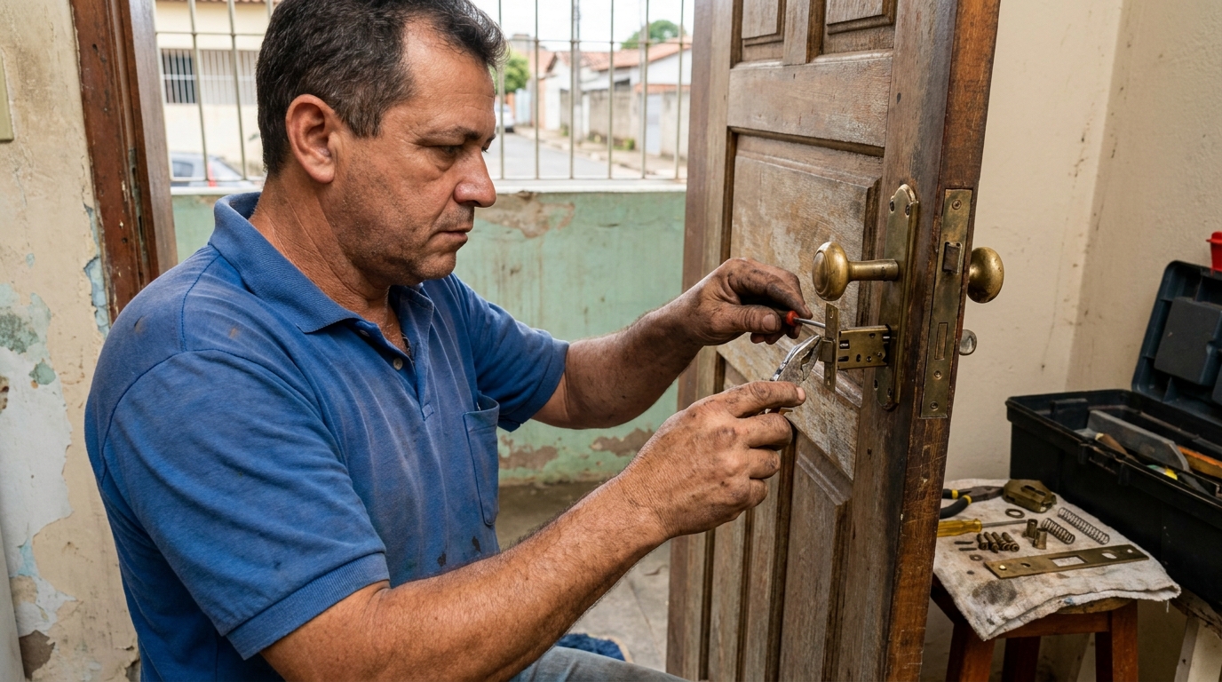 Conserto de Fechadura Residencial perto de mim no Bosque, Campinas‑SP